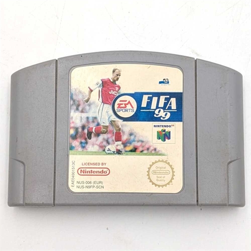 Fifa 99 - Cartridge - Nintendo 64 Spil - (EUR) (B Grade) (Genbrug)